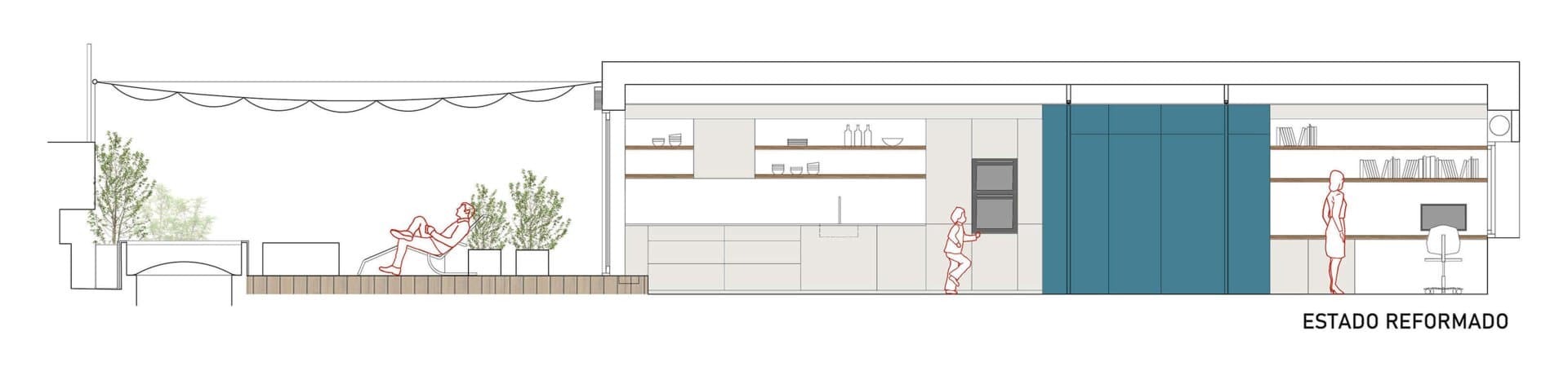 CASA MEQ — Croquis i plànols 1