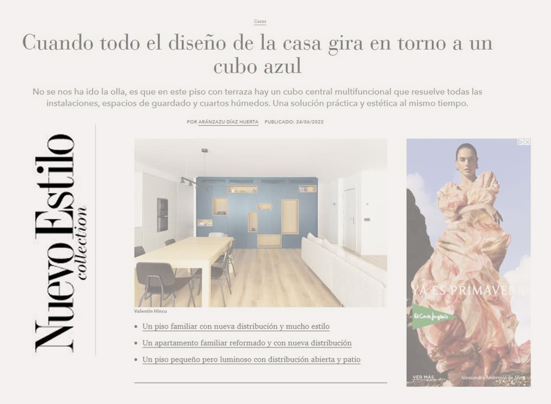 Casa Meq in «Nuevo Estilo» magazine