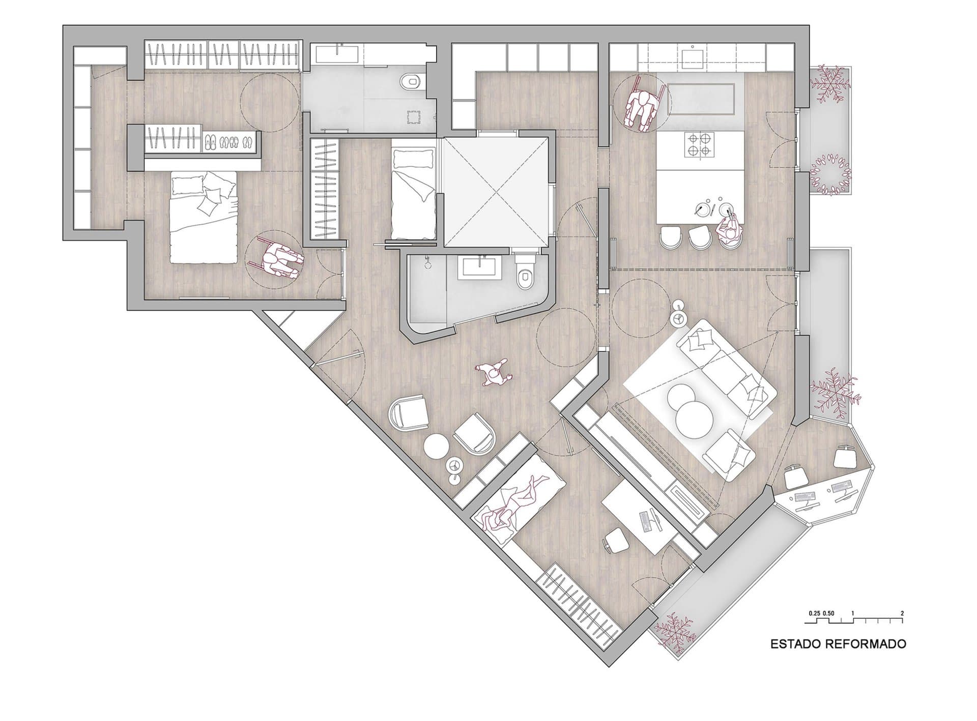 CASA MOOD — Croquis i plànols 3